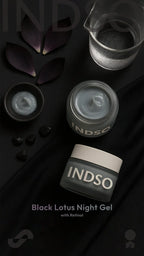 Black Lotus Night Gel with Retinol - INDSO