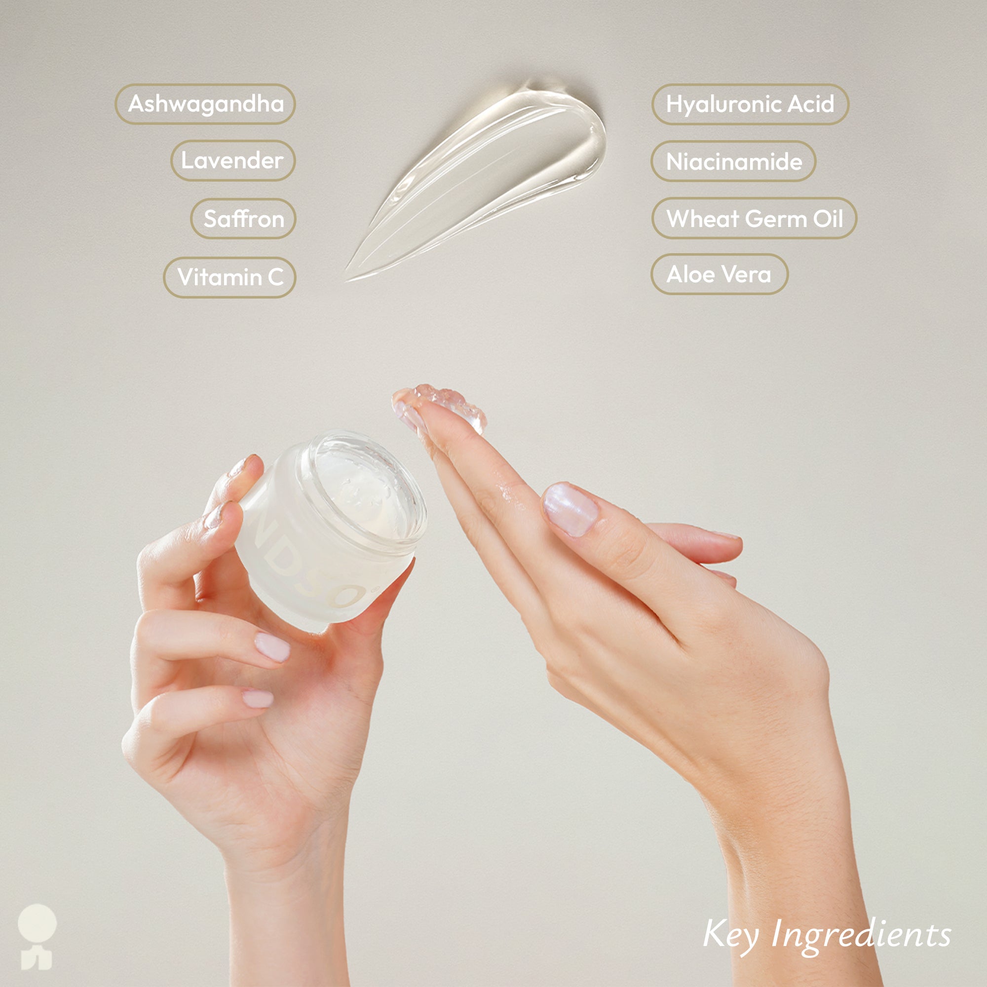 Ashwagandha Gel with Niacinamide & Hyaluronic Acid