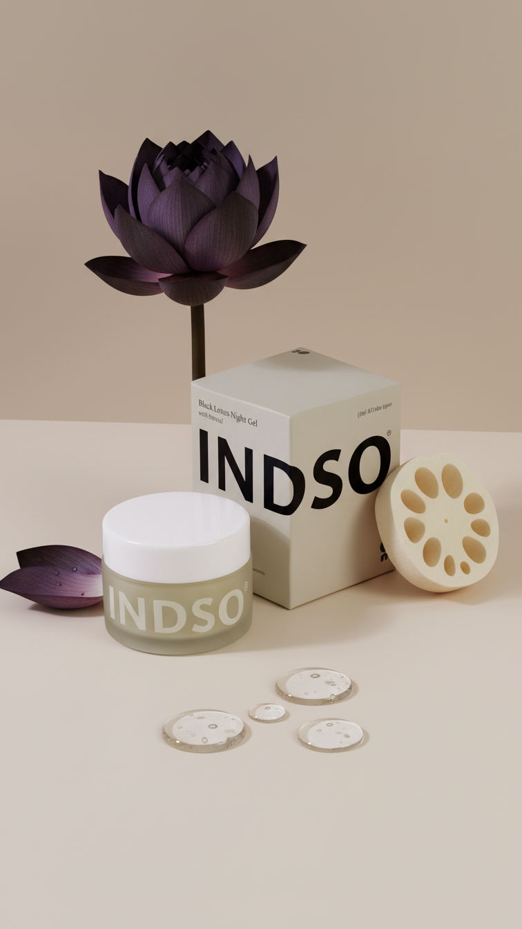 Black Lotus Night Gel with Retinol